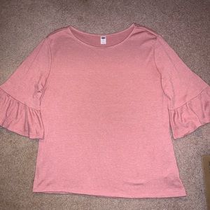 Old Navy trumpet sleeve top